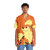 Growlithe-themed Hawaiian Shirt with Tropical Print - People Front