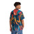 Colorful Hawaiian shirt with tropical summer furies print - People Back