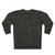 Printed image of black sequins on shimmering sequin sweatshirt - Back
