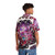 Colorful Hawaiian shirt with Simon Diamond G VR Quebec design - People Back