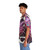 Colorful Hawaiian shirt with Simon Diamond G VR Quebec design - People Left