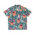 Protea Flowers Hawaiian Shirt with Colorful Tropical Floral Print