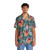Protea Flowers Hawaiian Shirt with Colorful Tropical Floral Print - People Front