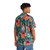 Protea Flowers Hawaiian Shirt with Colorful Tropical Floral Print - People Back