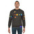 Discreet pride flag sweatshirt with subtle space-inspired LGBTQ+ design - men