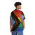 Progress Pride Flag Hawaiian Shirt with Inclusive Rainbow Design - People Back