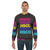 Disco-themed sweatshirt with disco ball design - men