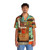Retro Hawaiian Shirt with Surreal Graphic Design Pattern - People Front