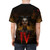 Diablo 4-inspired t-shirt featuring Lilith, the daughter of Hatred and a key figure in the game's lore. - men back