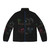 The Arcs album art print puffer jacket featuring indie rock design