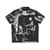 Vibrant Hawaiian shirt with ghost town and music genre design
