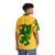 Green Griffin Hawaiian Shirt - Legendary Heraldic Beast Design - People Back