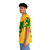 Green Griffin Hawaiian Shirt - Legendary Heraldic Beast Design - People Left