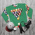 Colorful pool balls sweatshirt - flat lay