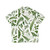 Green ferns and leaves Hawaiian shirt