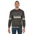 Polivoks space sweatshirt with vintage Soviet and electronic music design - men