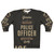 Police Officer Sweatshirt with Typography Design