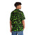 Green Halloween Bats Hawaiian Shirt - People Back