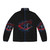 Montreal Canadiens Smoke Blue Puffer Jacket featuring the iconic Canadiens hockey team logo