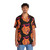 Retro Hawaiian shirt with golden retriever graphic - People Front