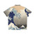 Vintage-inspired Hawaiian shirt with a Great Wave print - Back