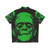 Frankenstein hawaiian shirt with classic monster design - Back