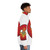 Montenegro Countryball Puffer Jacket with National Flag Design - men side right