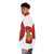 Montenegro Countryball Puffer Jacket with National Flag Design - men side left