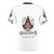 T-shirt with Assassin's Creed-inspired design featuring the Assassin and Templar symbols - Back