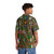 Retro gaming Sim City Hawaiian shirt with pixel art zoom design - People Back