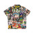 Vintage Hawaiian Shirt with Old School Hip Hop Inspired Design