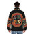 Monsters of Rock Vol III Puffer Jacket with Halloween Nostalgia Mashup - men back