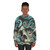 Skull and ocean themed sweatshirt with focus keyword "skull sweatshirt" - women
