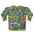 Playmat sweatshirt with retro gaming and nostalgic design - Back