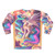 Deity of the Dawn Alicorn Celestial Sweatshirt - Back