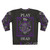 Vampire bat play dead graphic sweatshirt - Back