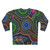 Platypus Playground Australian Aboriginal Art Sweatshirt - Back
