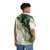 Vibrant abstract landscape painting Hawaiian shirt - People Back