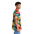 Colorful abstract cloud pattern on a Hawaiian style shirt - People Pight