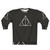 Deathly Hallows Sweatshirt featuring the iconic symbol from the Harry Potter series