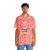 Porsche 917 1971 23 Hawaiian Shirt with racing livery, Le Mans, and pink pig design - People Front