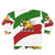 Iranian flag and lion design on a sweatshirt - Back