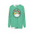 Bowling Friends Sweatshirt with Bowling Club Design - hanging