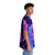 Colorful pop art inspired Hawaiian shirt with tropical print design - People Pight