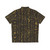 Vintage Egyptian Hieroglyphs Gold on Black Hawaiian Shirt - Back