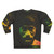 Kalonji Reggae Rastafarian Bobo Shanti Spiritual Sweatshirt - Back