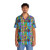 Colorful Hawaiian shirt featuring pop art balloon dogs - People Front
