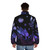 Monster Hunter World Mizutsune Galaxy Design Puffer Jacket - men back