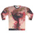Vibrant phoenix bird sweatshirt with fiery feathers and mythical design