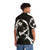 psychedelic hawaiian shirt with white rabbit alice in wonderland design - People Back
